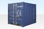 8Ft One Trip Shipping Container (Blue)