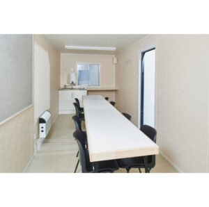 20Ft x 8Ft Steel Anti-Vandal Canteen Cabin