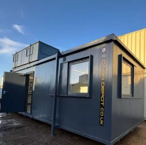 32x10ft Cabin | Office / Canteen | Anti-Vandal Cabin | Portable Building | kitchenette