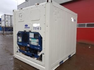 Used 10ft x 8ft 10′ Reefer Container