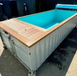 6m/20ft  Caribbean Blue Container Swimming Pool